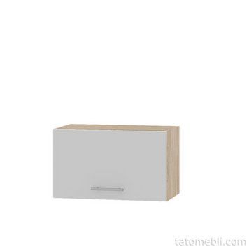 Кухонний модуль Оптіма Верх В09-600 Дуб Сонома/Німфея Альба (Білий) 600х296х360 мм (DTM-071881) DTM-071881 фото