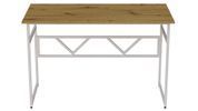 Комп'ютерний стіл Ferrum-decor Раян 75x100x60 білий ДСП Дуб Артизан 32 мм (FRD-107062) FRD-107062 фото 3