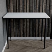 Універсальний стіл Prime Ferrum-decor 750x1200x700 Чорний метал ДСП Білий 16 мм (FRD-107663) FRD-107663 фото 3