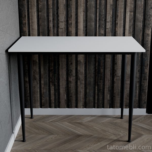 Універсальний стіл Prime Ferrum-decor 750x1200x700 Чорний метал ДСП Білий 16 мм (FRD-107663) FRD-107663 фото