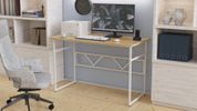 Компьютерный стол Ferrum-decor Раян 75x100x70 белый ДСП Дуб Артизан 32мм (FRD-107067) FRD-107067 фото 6