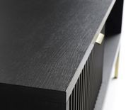 Стол журнальный Perfect Home Новая/Nova с 2 ящиками и золотыми ножками L104 Черный (PFH-091263) PFH-091263 фото 5