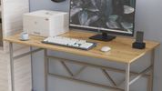 Компьютерный стол Ferrum-decor Раян 75x100x70 серый ДСП Дуб Артизан 32мм (FRD-107069) FRD-107069 фото 1