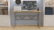 Компьютерный стол Ferrum-decor Раян 75x100x70 серый ДСП Дуб Артизан 32мм (FRD-107069) FRD-107069 фото 2