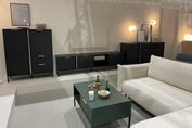 Тумба под телевизор Perfect Home Ларс/Lars 3-дверная 3D/203 Антрацит (PFH-091024) PFH-091024 фото 10