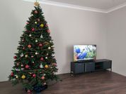 Тумба под телевизор Perfect Home Ларс/Lars 3-дверная 3D/203 Антрацит (PFH-091024) PFH-091024 фото 11