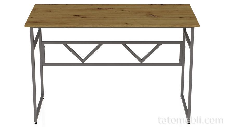 Компьютерный стол Ferrum-decor Раян 75x100x70 серый ДСП Дуб Артизан 32мм (FRD-107069) FRD-107069 фото