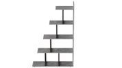 Этажерка Ferrum-decor Стелла 1600x1020x300 Черный металл ДСП Бетон (FRD-105482) FRD-105482 фото 2
