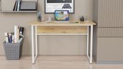 Компьютерный стол Ferrum-decor Коди 75x100x60 белый ДСП Дуб Артизан 32мм (FRD-107170) FRD-107170 фото 6