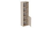 Пенал Анжело Ferrum-decor на 4 полки с 1 дверью 1900x500x380 ДСП Дуб Сан-Марино 16 мм (FRD-104949) FRD-104949 фото 2