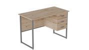 Комп'ютерний стіл Ferrum-decor Гаррі 75x140x60 сірий ДСП Дуб Сан-Марино 32мм (FRD-101469) FRD-101469 фото 3