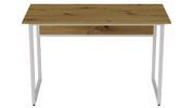 Компьютерный стол Ferrum-decor Коди 75x100x60 белый ДСП Дуб Артизан 32мм (FRD-107170) FRD-107170 фото 3