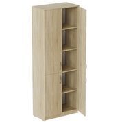 Шкаф Анжело Ferrum-decor на 5 полок с 4 дверями 1900x700x380 ДСП Дуб Сонома 16 мм (FRD-105040) FRD-105040 фото 1