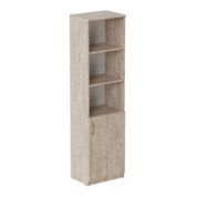 Пенал Анжело Ferrum-decor на 4 полки с 1 дверью 1900x500x380 ДСП Дуб Сан-Марино 16 мм (FRD-104949)