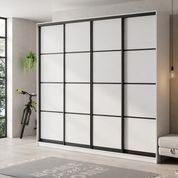 Шафа купе чотирьохдверна GBlack ST-3 Білий