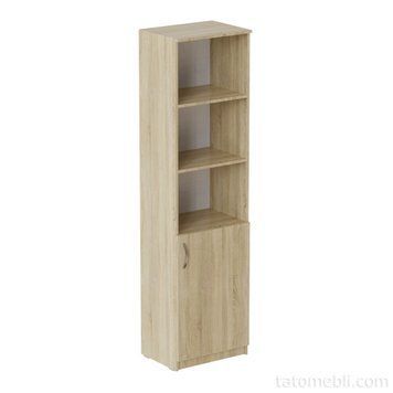 Пенал Анжело Ferrum-decor на 4 полки с 1 дверью 1900x500x380 ДСП Дуб Сонома 16 мм (FRD-104951) FRD-104951 фото