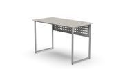 Стол письменный Майк Ferrum-decor 75x120x60 Серый металл ДСП Кашемир 16 мм (FRD-108305)