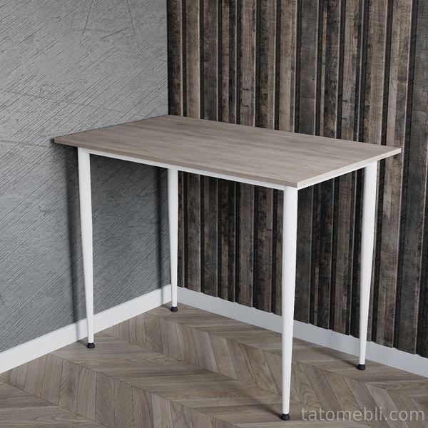 Універсальний стіл Prime Ferrum-decor 750x1400x600 Білий метал ДСП Дуб Кремона Канолло 16 мм (FRD-107705) FRD-107705 фото