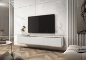 Тумба під телевізор навісна Perfect Home Оро / Oro 3-дверна RTV175 Білий (PFH-091353) PFH-091353 фото 1