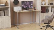Письмовий стіл Ferrum-decor Ханна 75x100x60 сірий ДСП Дуб Сонома 16мм (FRD-101392) FRD-101392 фото 5