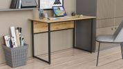 Компьютерный стол Ferrum-decor Коди 75x100x60 черный ДСП Дуб Артизан 32мм (FRD-107174) FRD-107174 фото 2