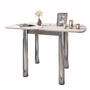 Обеденный стол раскладной LION Нота Мини Бетон Style 60x70/70x120 (LION-041291) LION-041291 фото 3