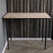 Універсальний стіл Prime Ferrum-decor 750x1000x600 Чорний метал ДСП Дуб Сонома 16 мм (FRD-107626) FRD-107626 фото 2