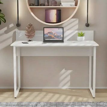 Письмовий стіл Ferrum-decor Скай 75x100x60 білий ДСП Біле 16мм (FRD-101061) FRD-101061 фото