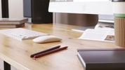 Комп'ютерний стіл Ferrum-decor Дейв 75x100x60 білий ДСП Дуб Артизан 32 мм (FRD-107026) FRD-107026 фото 1