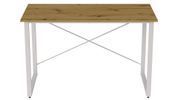 Комп'ютерний стіл Ferrum-decor Дейв 75x100x60 білий ДСП Дуб Артизан 32 мм (FRD-107026) FRD-107026 фото 3