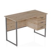 Комп'ютерний стіл Ferrum-decor Гаррі 75x120x70 сірий ДСП Дуб Сан-Марино 32мм (FRD-101479) FRD-101479 фото 1