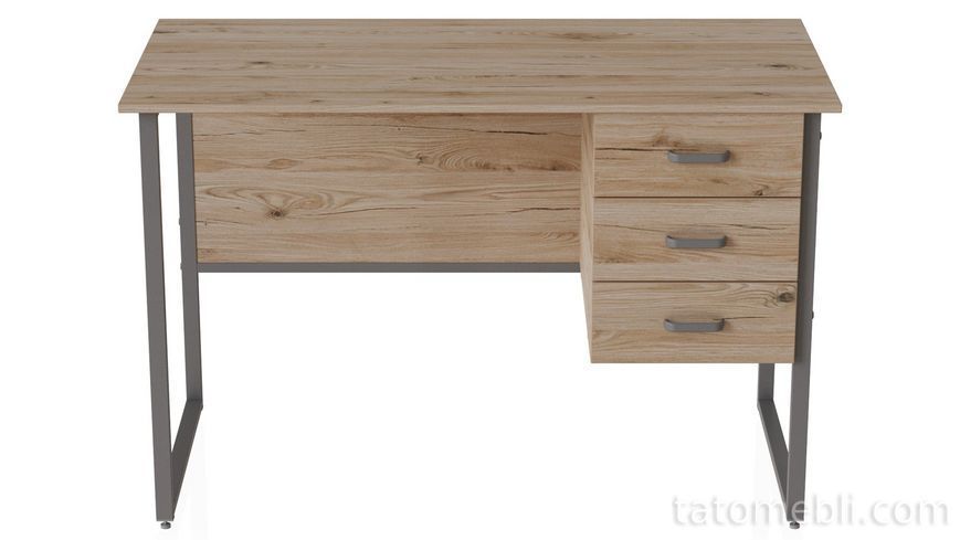 Комп'ютерний стіл Ferrum-decor Гаррі 75x120x70 сірий ДСП Дуб Сан-Марино 32мм (FRD-101479) FRD-101479 фото