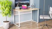 Комп'ютерний стіл Ferrum-decor Майк 75x140x70 білий ДСП Дуб Артизан 16 мм (FRD-107127) FRD-107127 фото 2