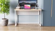 Комп'ютерний стіл Ferrum-decor Майк 75x140x70 білий ДСП Дуб Артизан 16 мм (FRD-107127) FRD-107127 фото 3