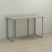 Письмовий стіл Ferrum-decor Ханна 76x100x60 сірий ДСП Дуб Сонома 32мм (FRD-101397)