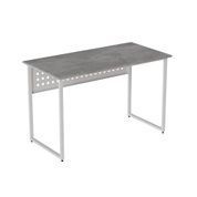 Стол письменный Майк Ferrum-decor 75x120x60 Белый металл ДСП Бетон 16 мм (FRD-106514) FRD-106514 фото 4