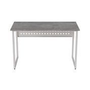 Стол письменный Майк Ferrum-decor 75x120x60 Белый металл ДСП Бетон 16 мм (FRD-106514) FRD-106514 фото 3