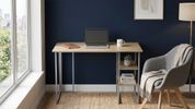 Стол письменный Кевин Ferrum-decor 75x120x70 Серый металл ДСП Дуб Кремона Торро 16 мм (FRD-108179) FRD-108179 фото 1