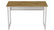 Компьютерный стол Ferrum-decor Майк 75x140x70 белый ДСП Дуб Артизан 32мм (FRD-107128) FRD-107128 фото 3