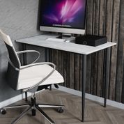 Універсальний стіл Prime Ferrum-decor 750x1000x600 Чорний метал ДСП Бетон 16 мм (FRD-107629) FRD-107629 фото 2