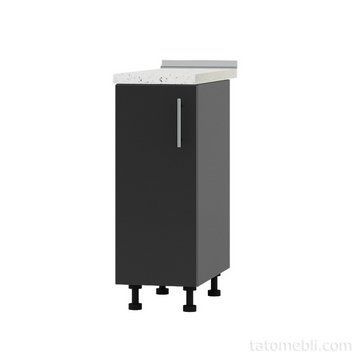 Кухонный модуль Оптима Низ Н83-300 Антрацит/Антрацит (без столешницы) 300х461х820 мм (DTM-072894) DTM-072894 фото