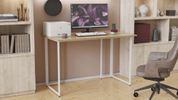 Письменный стол Ferrum-decor Ханна 75x140x70 белый ДСП Дуб Сонома 16мм (FRD-104041) FRD-104041 фото 5
