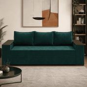 Ортопедический диван Мекко Elite Comfort 2500&times;960 Bonel Standart Hard Plus II категория Allure Premium Dark Green (MEK-161046) MEK-161063 фото