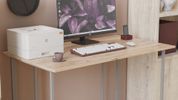 Комп'ютерний стіл Ferrum-decor Ханна 75x120x60 сірий ДСП Дуб Сан-Марино 16мм (FRD-101404) FRD-101404 фото 2