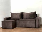 Диван Лінкольн 250х145см (Кутовий, Велюр, Сірий) GPKLNK-NW66 фото 3