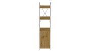 Етажерка 3/34 Ferrum-decor Серії Конект із тумбою 144x34x28 Білий ДСП Артизан (FRD-104433) FRD-104433 фото 3