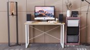 Комп'ютерний стіл Ferrum-decor Дейв 75x140x70 білий ДСП Дуб Артизан 16 мм (FRD-107055) FRD-107055 фото 6