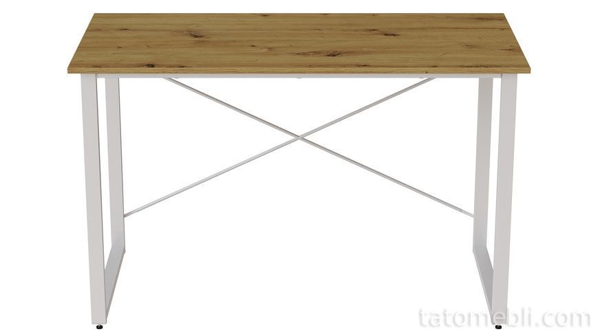 Комп'ютерний стіл Ferrum-decor Дейв 75x140x70 білий ДСП Дуб Артизан 16 мм (FRD-107055) FRD-107055 фото