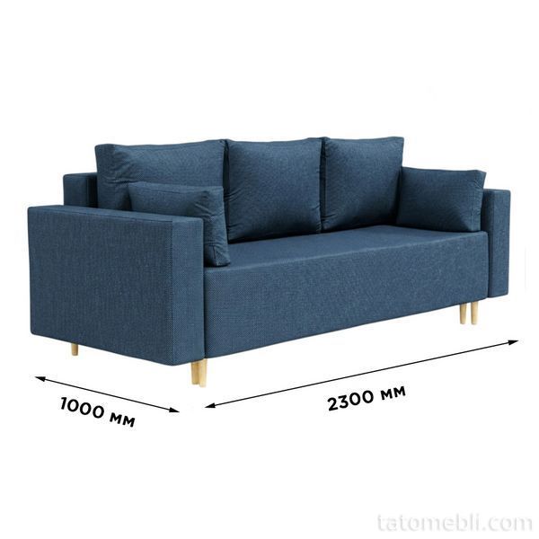 Ортопедический диван Мекко Oslo 2300*1000 Light ткань Bagama 30 (MEK-161148) MEK-161168 фото