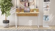 Компьютерный стол Ferrum-decor Скай 75x140x60 белый ДСП Дуб Артизан 16мм (FRD-106983) FRD-106983 фото 3